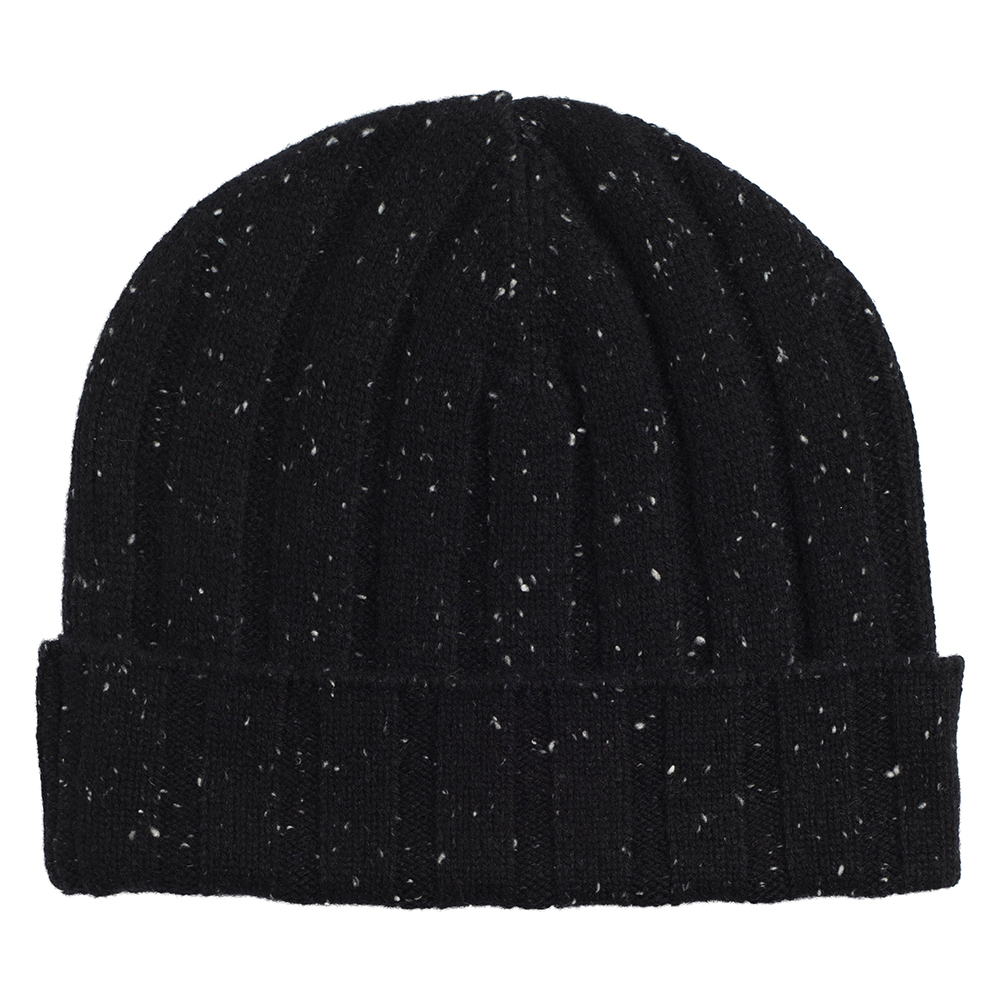 Black Neps Beanie Hat