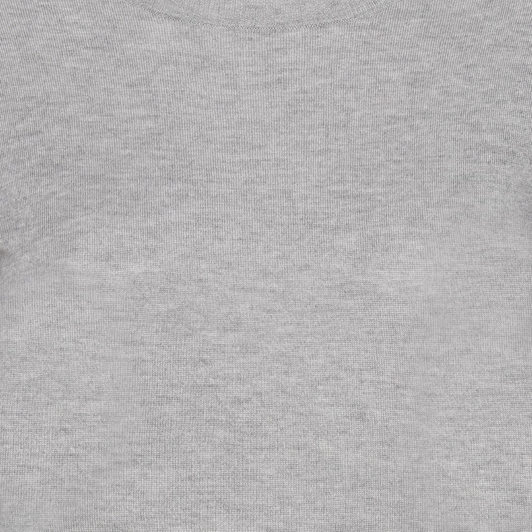 silk/cashmere sweater light blue