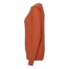 silk/cashmere sweater orange