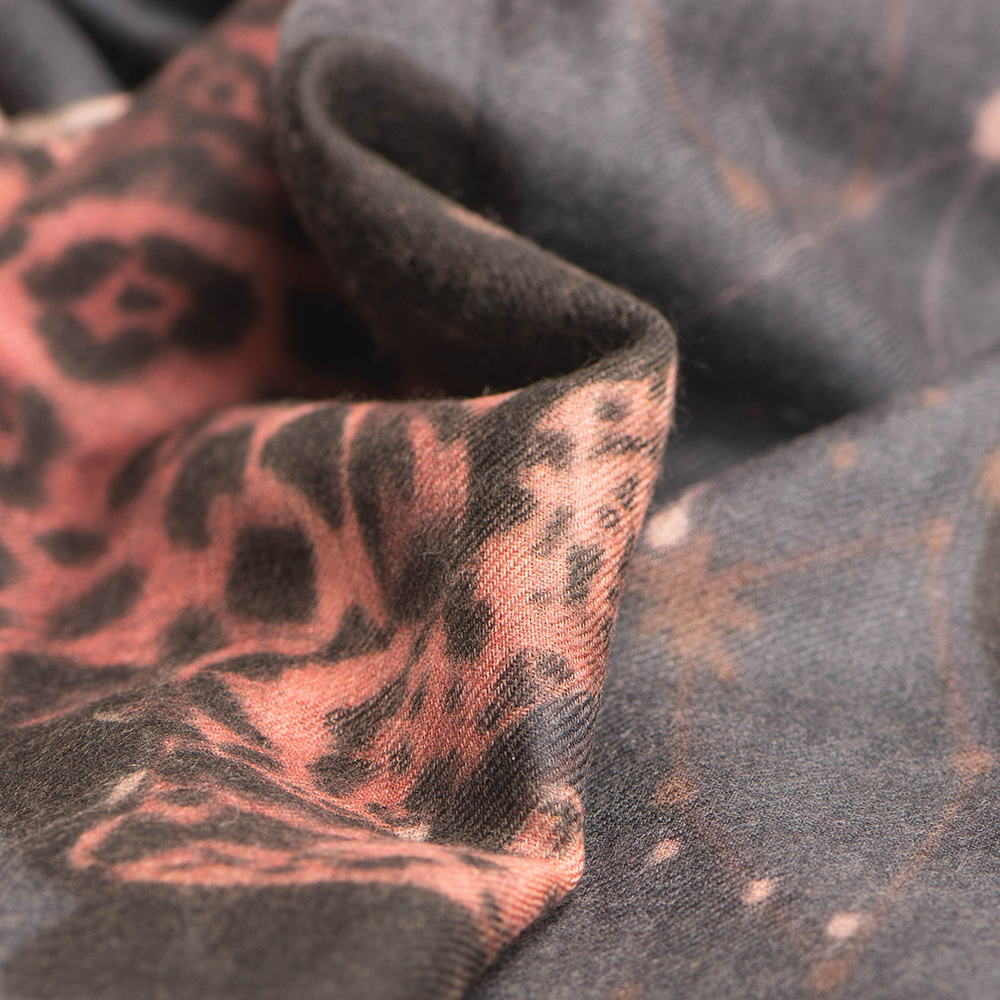Leopard print shawl Leopard print shawl